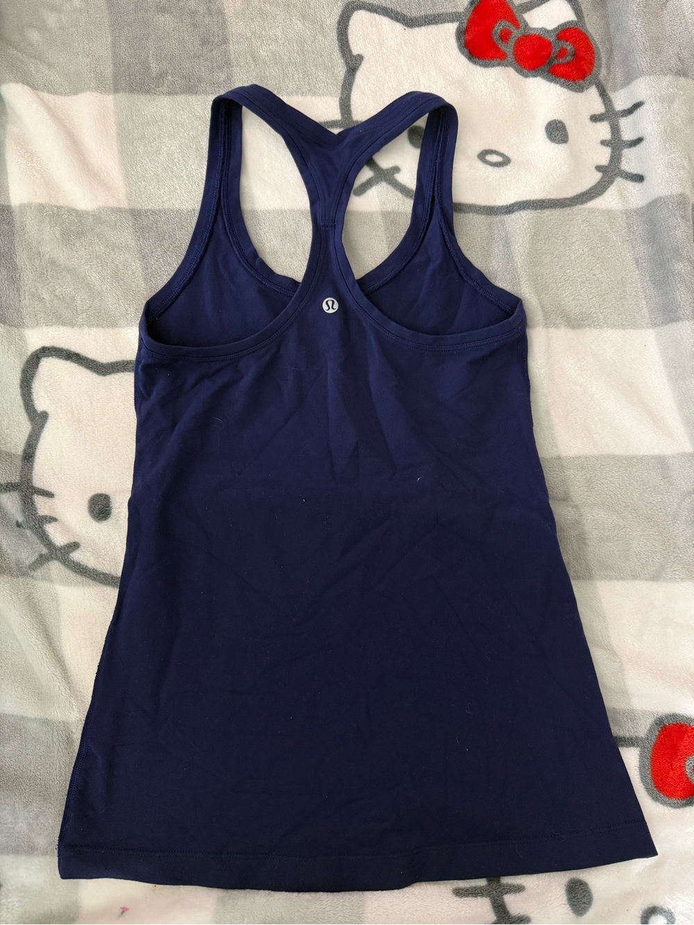 lululemon athletica Navy Racerback Tank Top